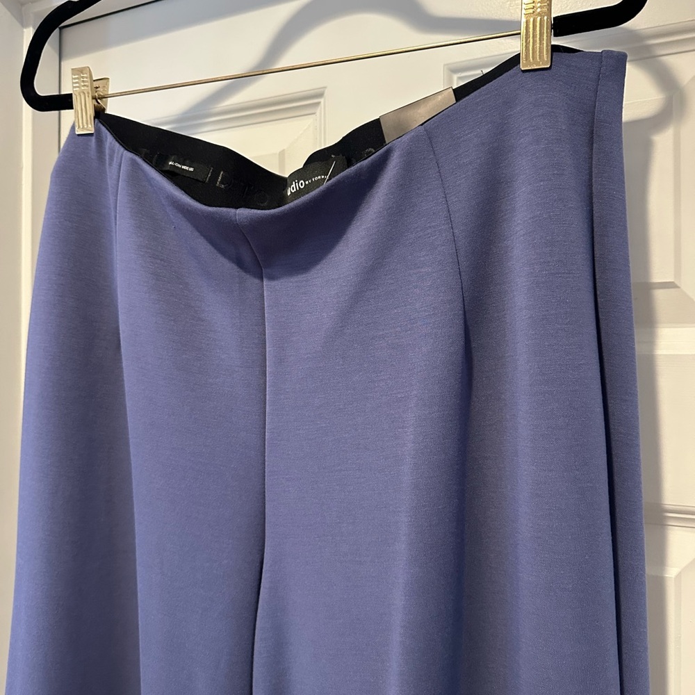 Torrid Wide Leg Pants in Deep Blue - Picture 2 of 4